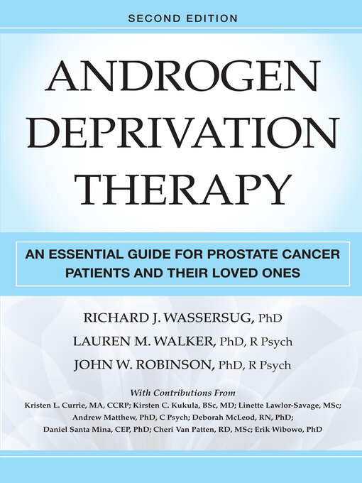 Title details for Androgen Deprivation Therapy by Richard J. Wassersug - Available
